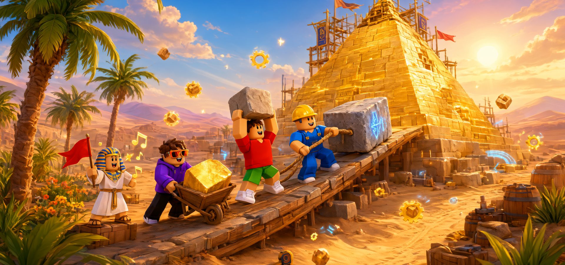 Build the Pyramid! code FREECODE reward preview